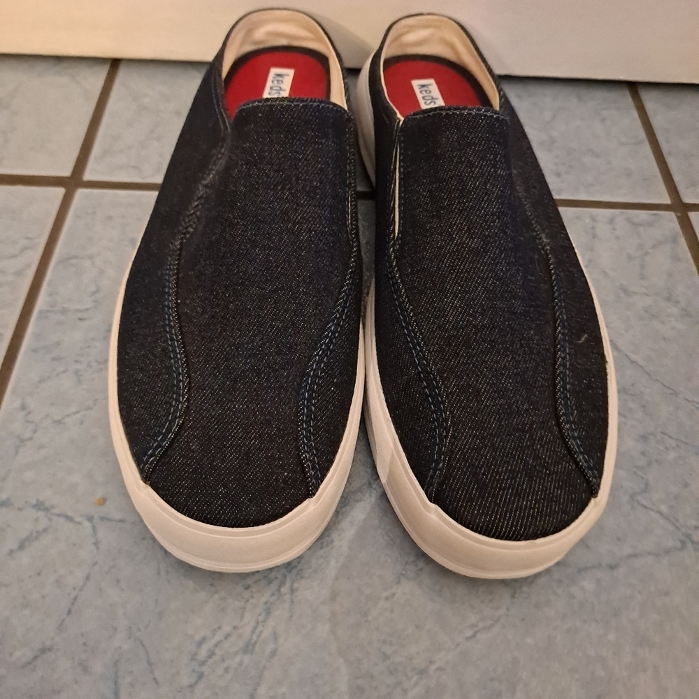 KEDS Womens Mule Slip on Jean Sneaker(Sz 10) NEW!